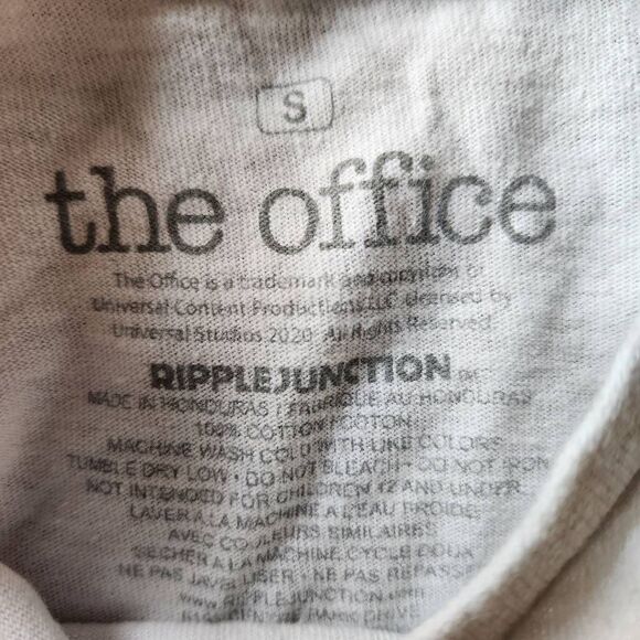 Dunder mifflin The Office adult small unisex t-shirt white paper company tee - Picture 3 of 3